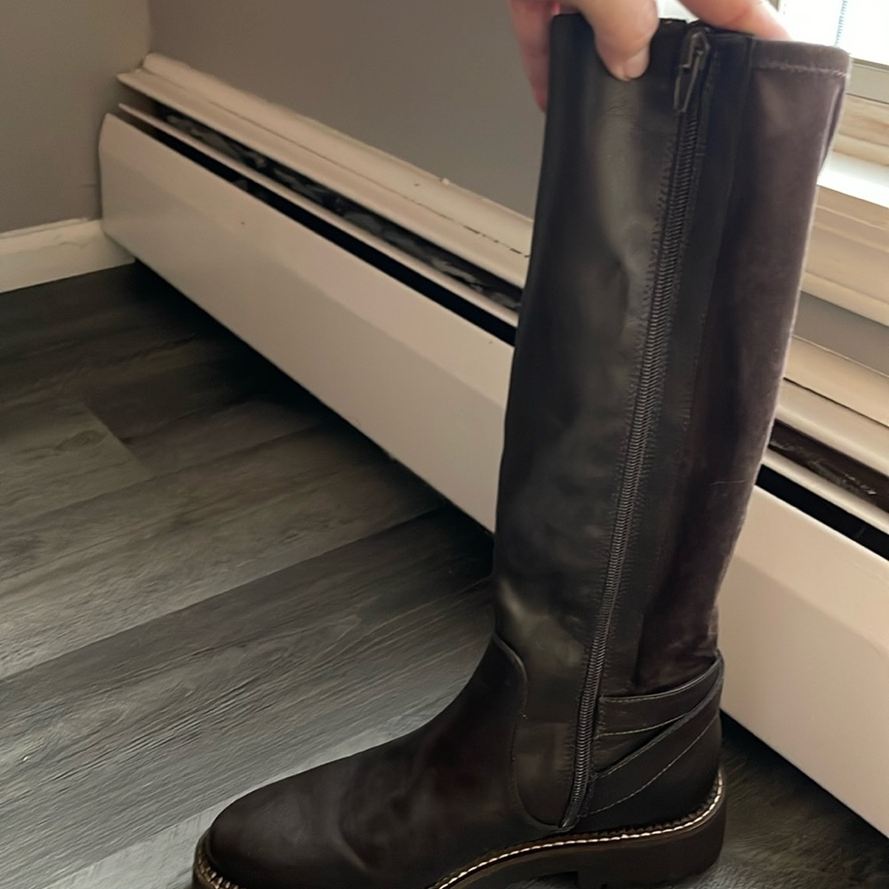Nordstrom Rack Brand Faux Leather Lug Boots